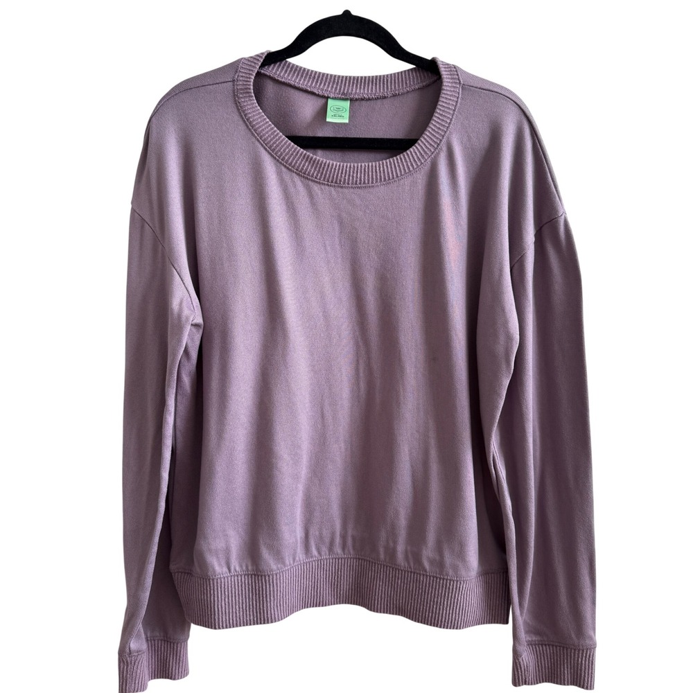 Honeydew Intimates Sweatshirt Womens XXL Mauve Purple‎ Crew Neck Pullover Ribbed